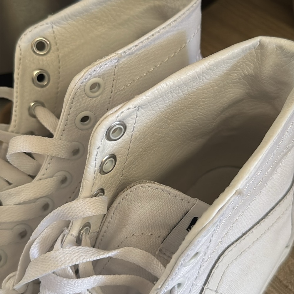 Vans Classic White High-Tops - Picture 12 of 13